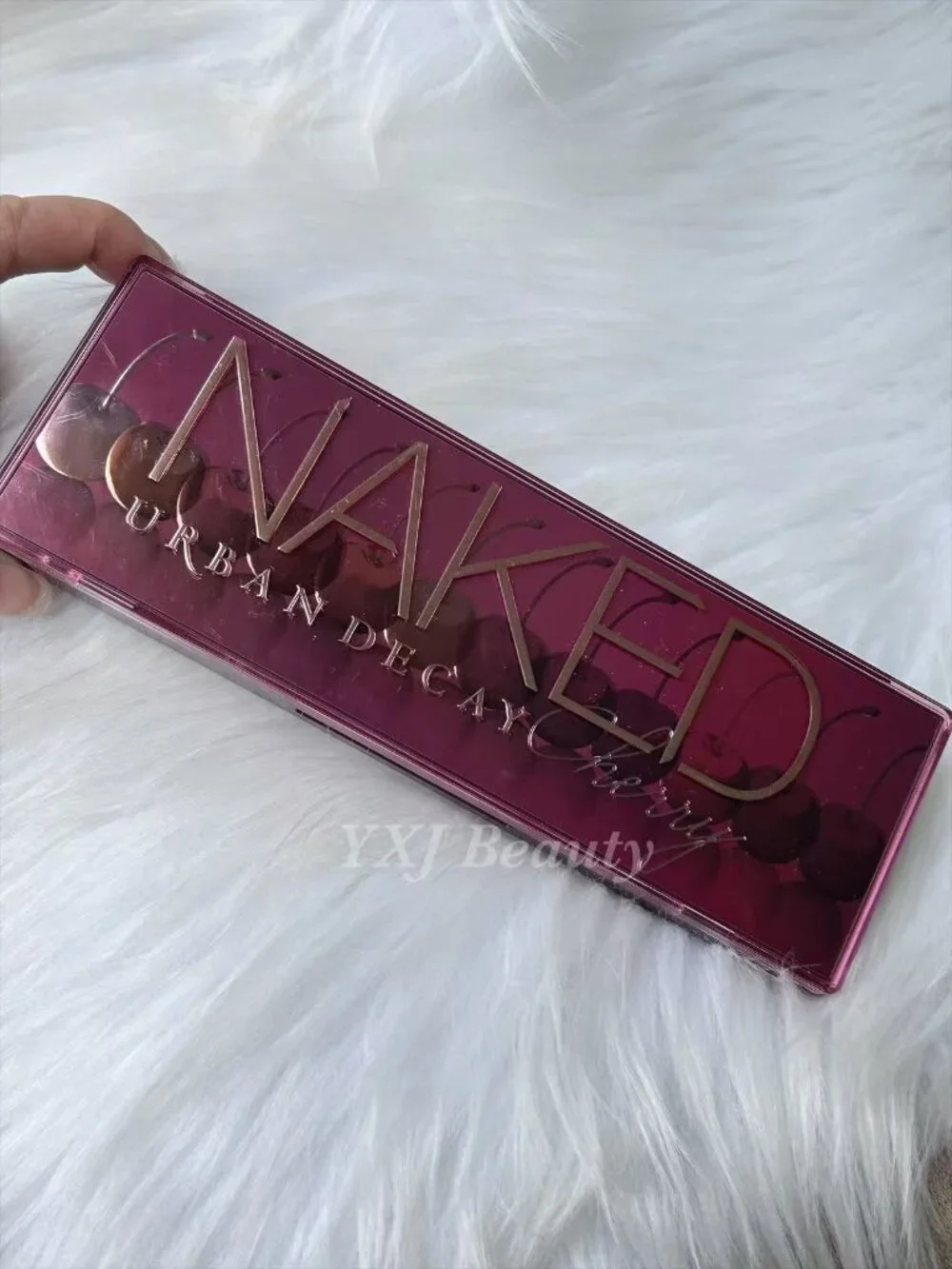 New Urban Decay Naked Cherry Palette with Brush~Full Size~Limited Edition